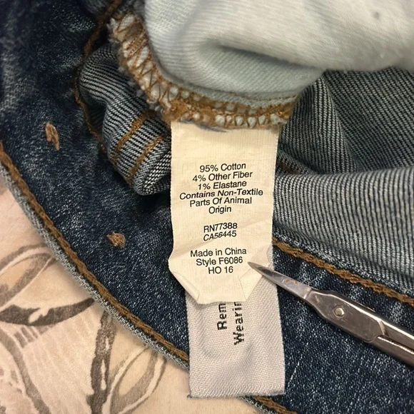 Madewell Cruiser Straight Jeans Patched Up Edition - Picture 6 of 11